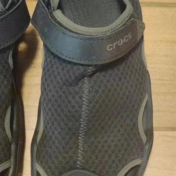 Men's Swift Water mesh Crocs brown size 10 - Picture 2 of 7